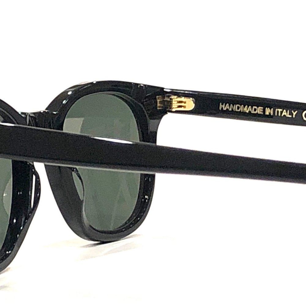 Kozy Specs Black Handmade Italian Sunglasses - Picture 4 of 6